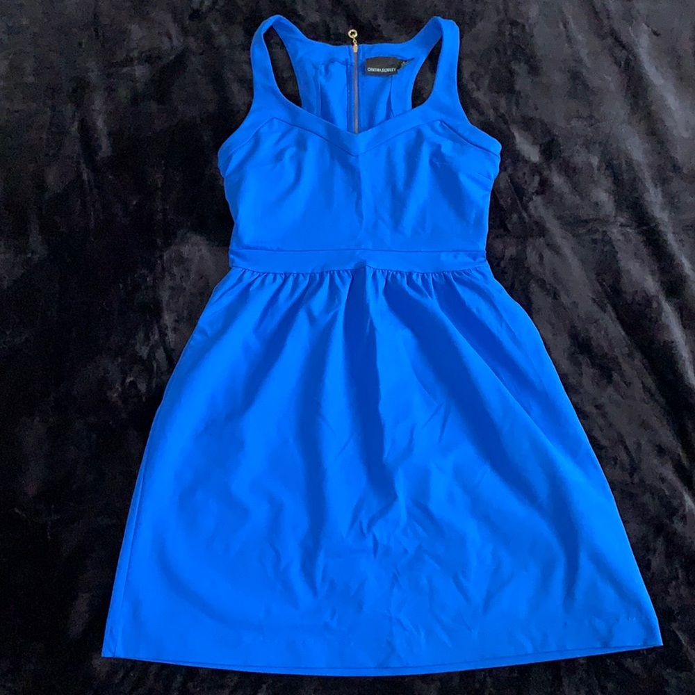 Cynthia Rowley Blue Sleeveless Dress